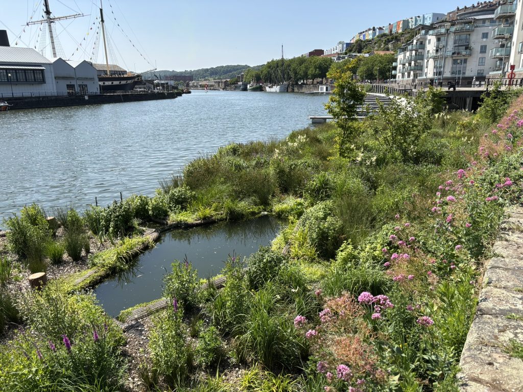 The floating harbour in Bristol Harbour